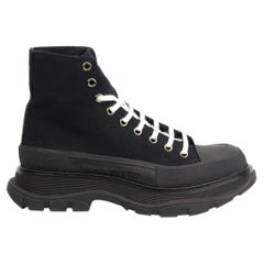 Alexander McQueen Men's Tread Slick Canvas Sneakers EU 43 UK 9 US 10