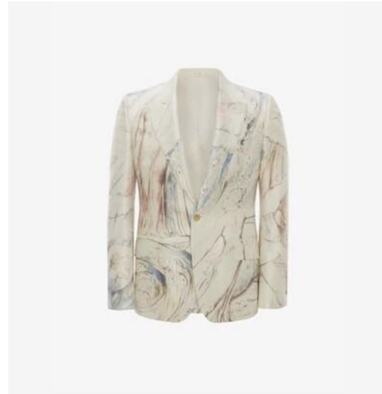 Alexander McQueen Men's William Blake Dante Print Suit – Ivory Pastel

Spring/Summer 2022 menswear collection
Collector, Art Print suit, Sold out, McQueen archive piece

The William Blake/Dante pieces were limited run and are sold out globally. This