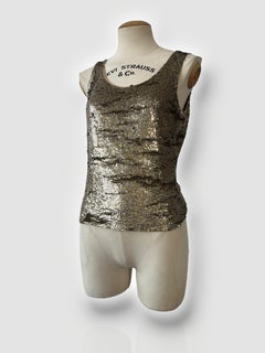 Alexander McQueen Metallic Sequin Tank Top, Spring/Summer 2003