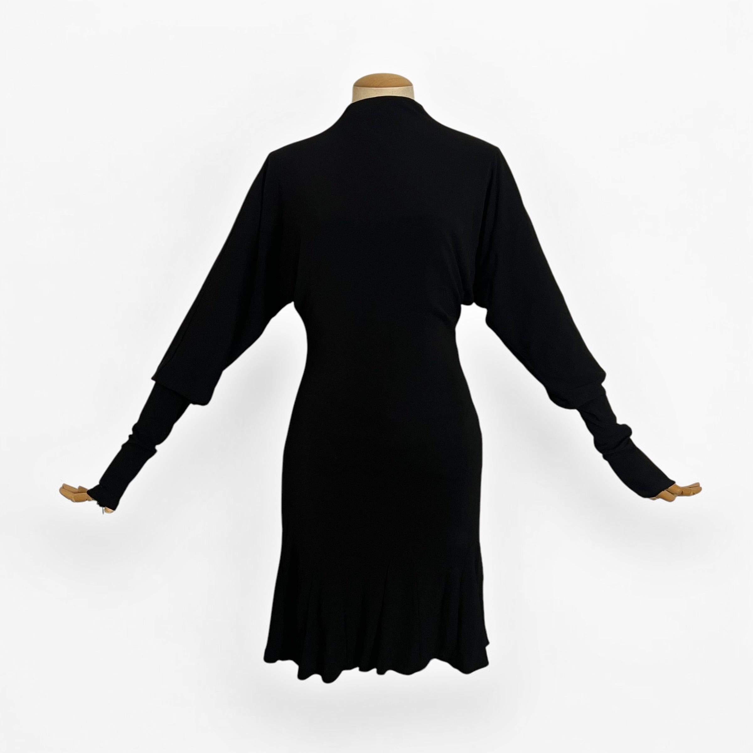 Alexander McQueen, Mini Dress with Balloon Sleeves, Fall/Winter 2004 In Good Condition For Sale In CAPELLE AAN DEN IJSSEL, ZH