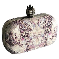 ALEXANDER MCQUEEN MULTI COLOR TEXTILE CLUTCH Bag