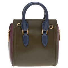 Alexander McQueen Multicolor Leather Mini Heroine Bag
