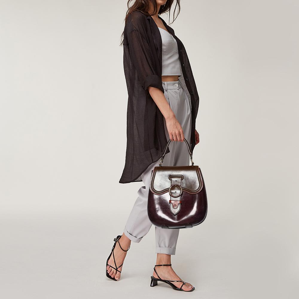 Black Alexander McQueen Multicolor Leather Top Handle Flap Bag