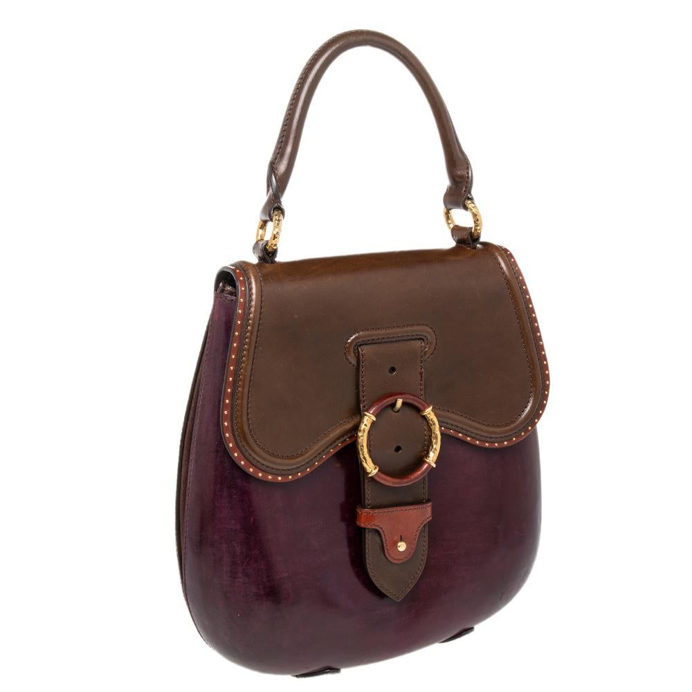 Alexander McQueen Multicolor Leather Top Handle Flap Bag In Good Condition In Dubai, Al Qouz 2