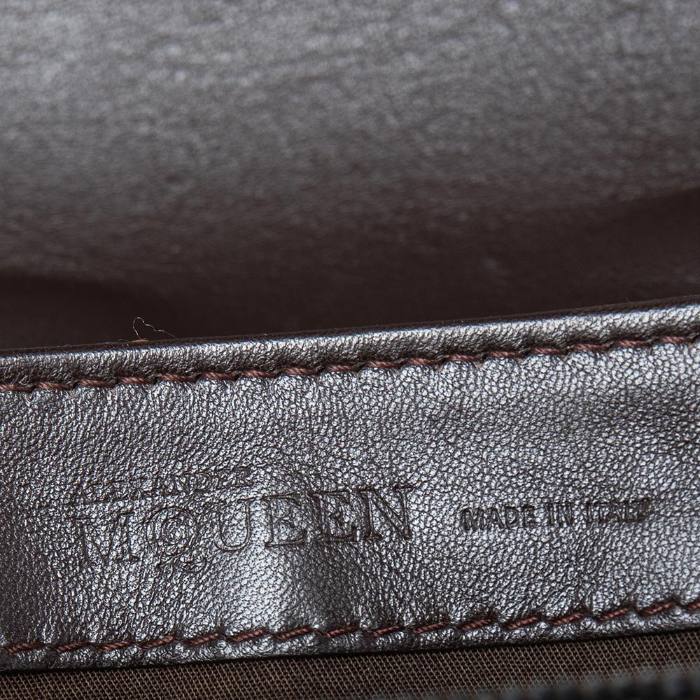 Women's Alexander McQueen Multicolor Leather Top Handle Flap Bag