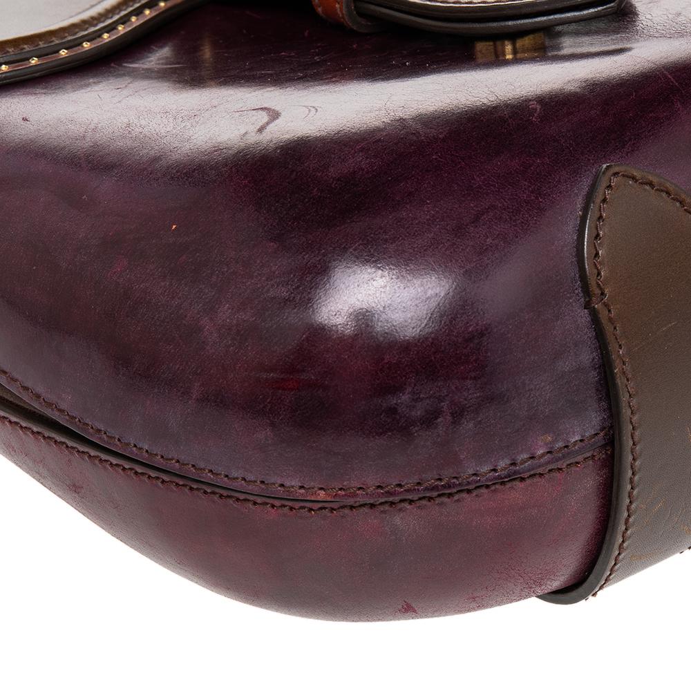 Alexander McQueen Multicolor Leather Top Handle Flap Bag 4