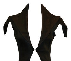Alexander McQueen Museum Savage Beauty Untitled S/S 1999 Resin Black Coat Dress