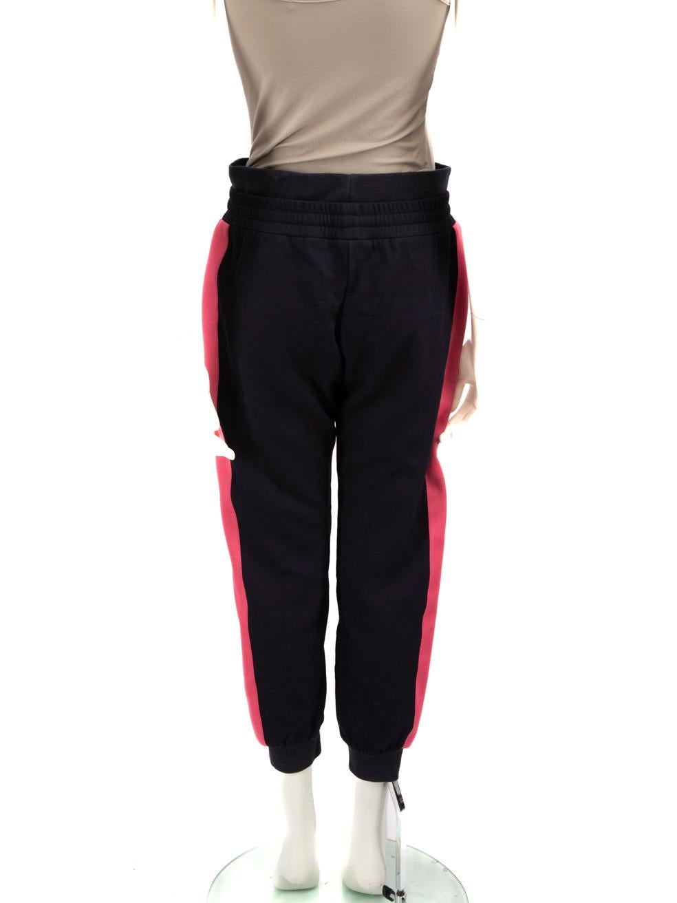 Joggers de doble cintura Alexander McQueen azul marino Talla S Negro en venta