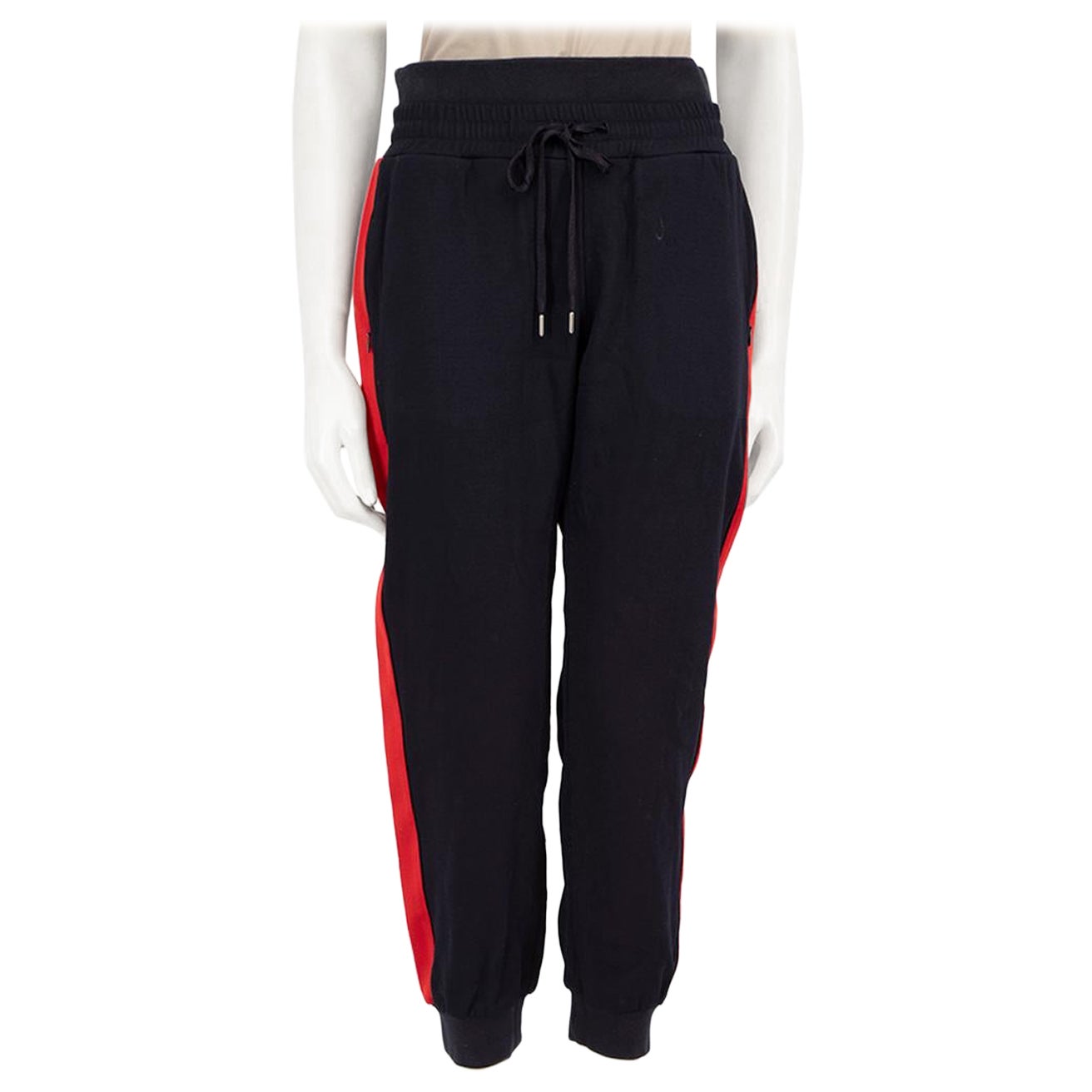 Joggers de doble cintura Alexander McQueen azul marino Talla S