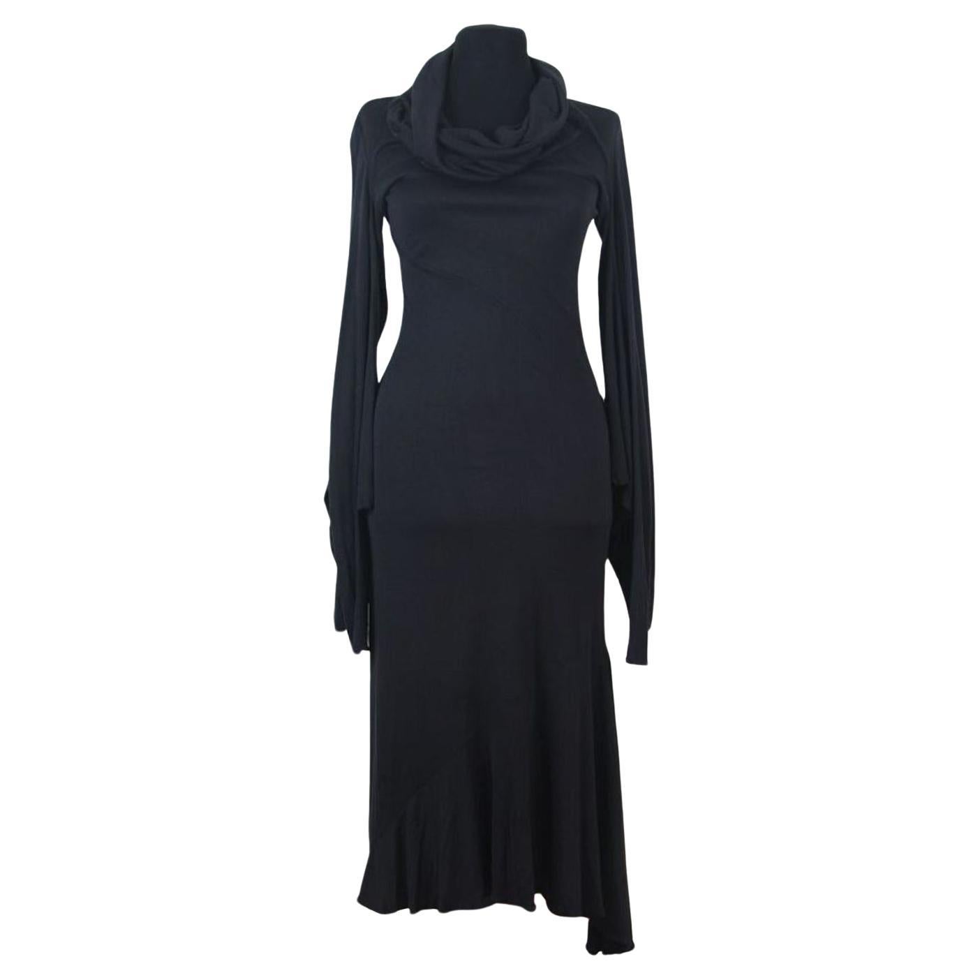 ALEXANDER McQUEEN NEW A/W 2006 "The Widows of Culloden" black dress