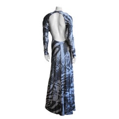 Alexander McQueen New Backless Maxi Dress