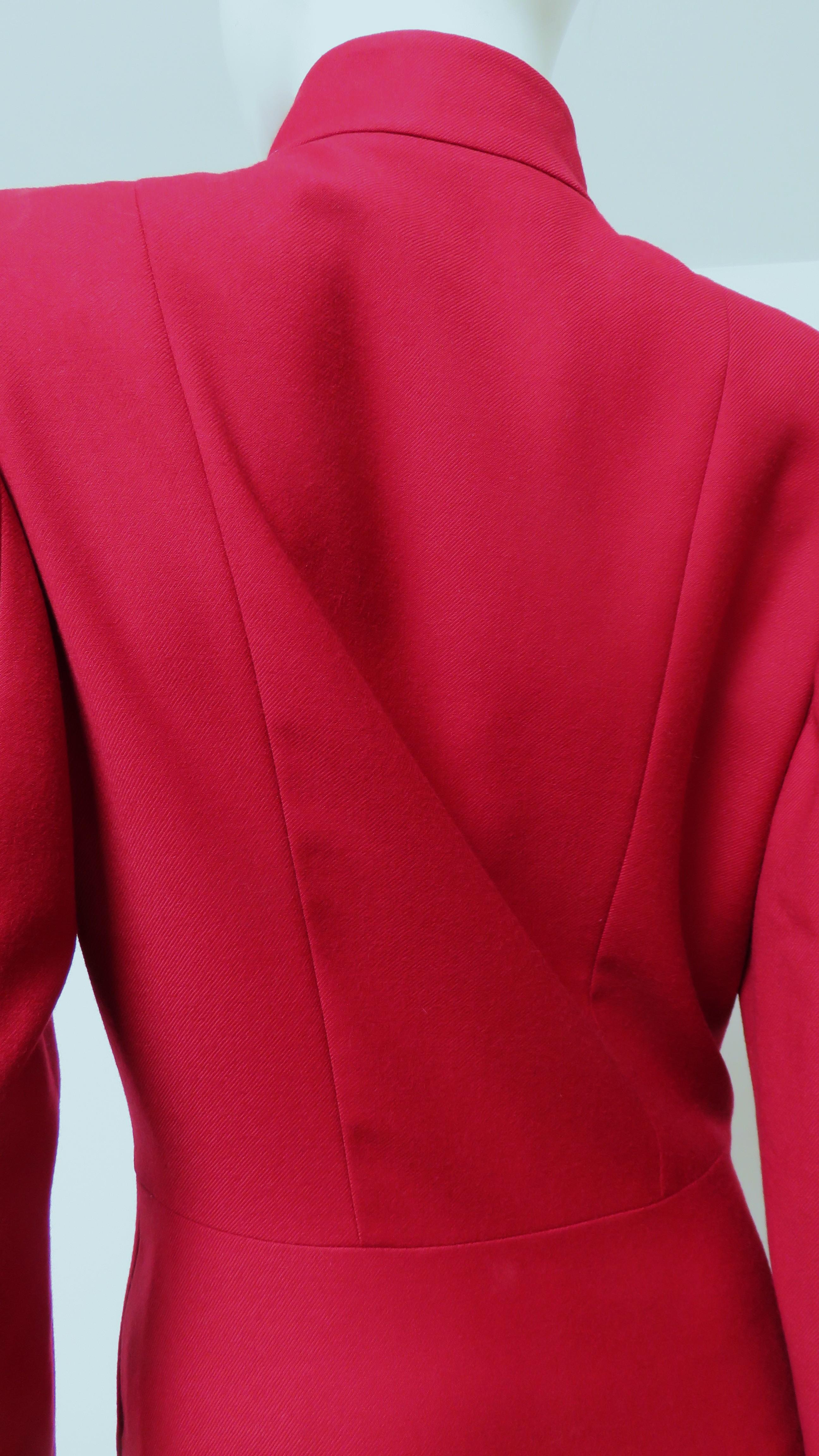 Alexander McQueen Nouveau Manteau AW 1999 en vente 10