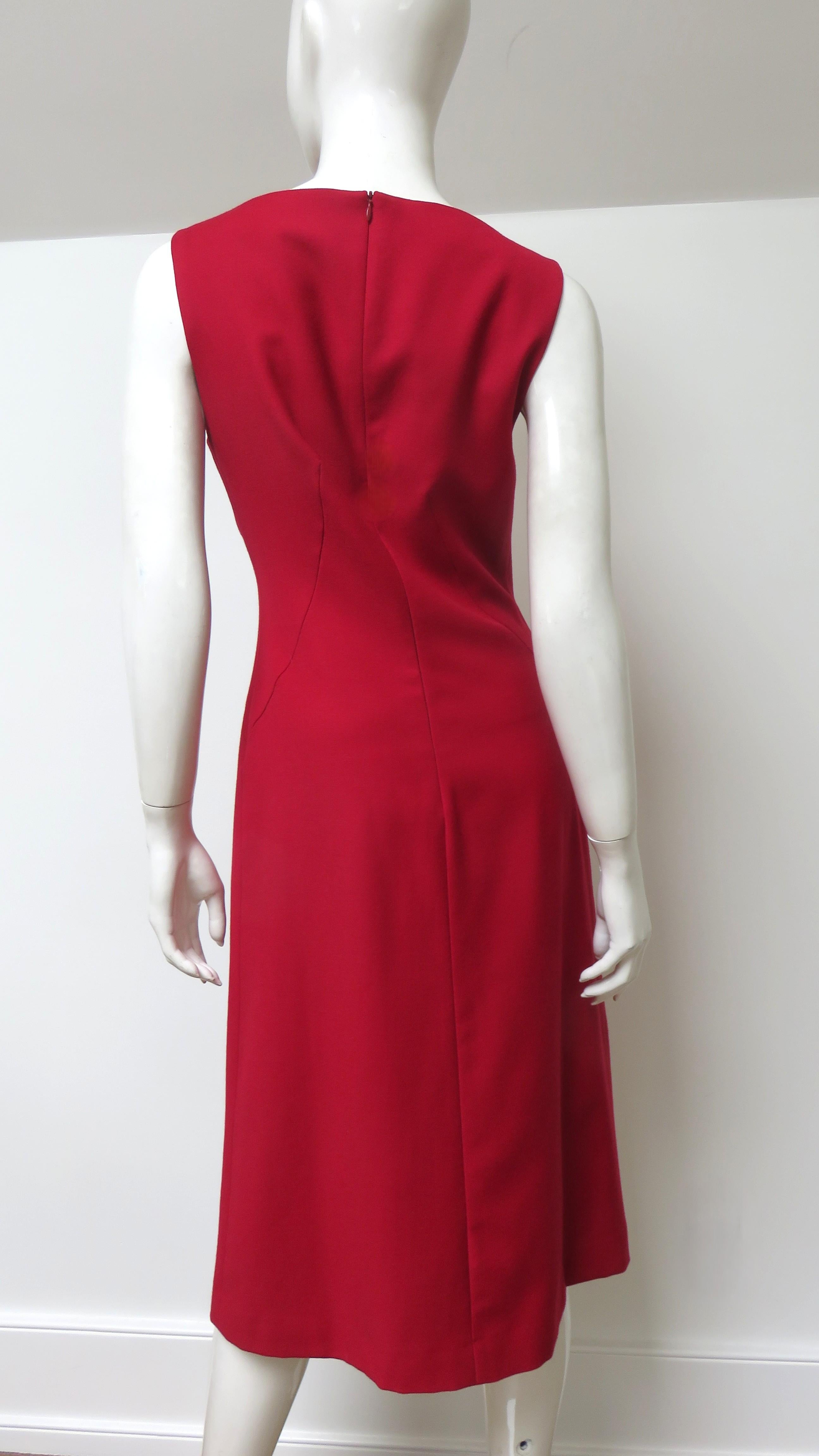 Alexander McQueen Nouvelle robe avec fentes sur le devant AW 1999 en vente 6