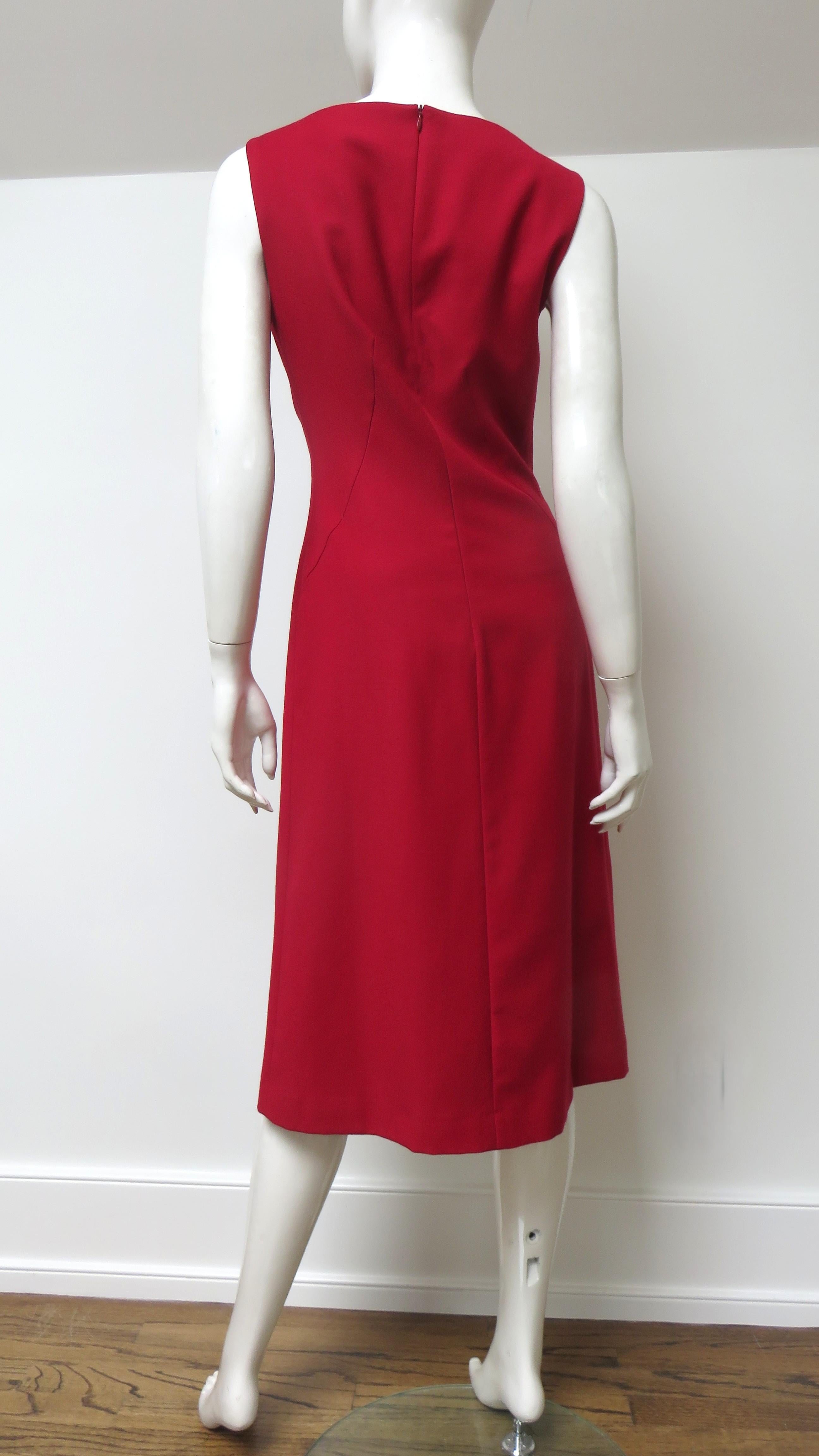 Alexander McQueen Nouvelle robe avec fentes sur le devant AW 1999 en vente 10