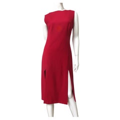 Alexander McQueen Nouvelle robe avec fentes sur le devant AW 1999