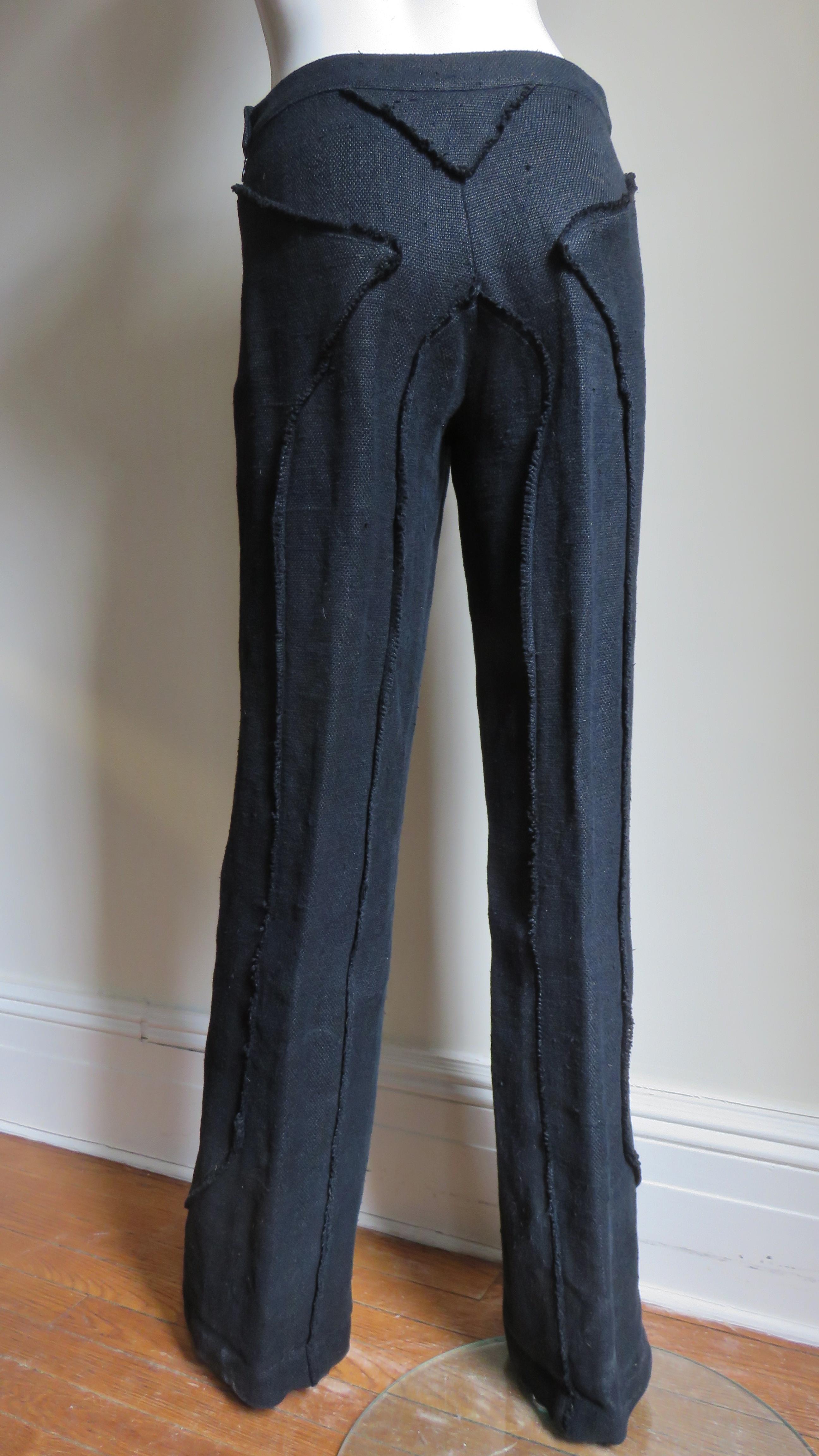 Alexander McQueen - Veste et pantalon à motif marin, travaillées avec soin, A/H 1999 en vente 9