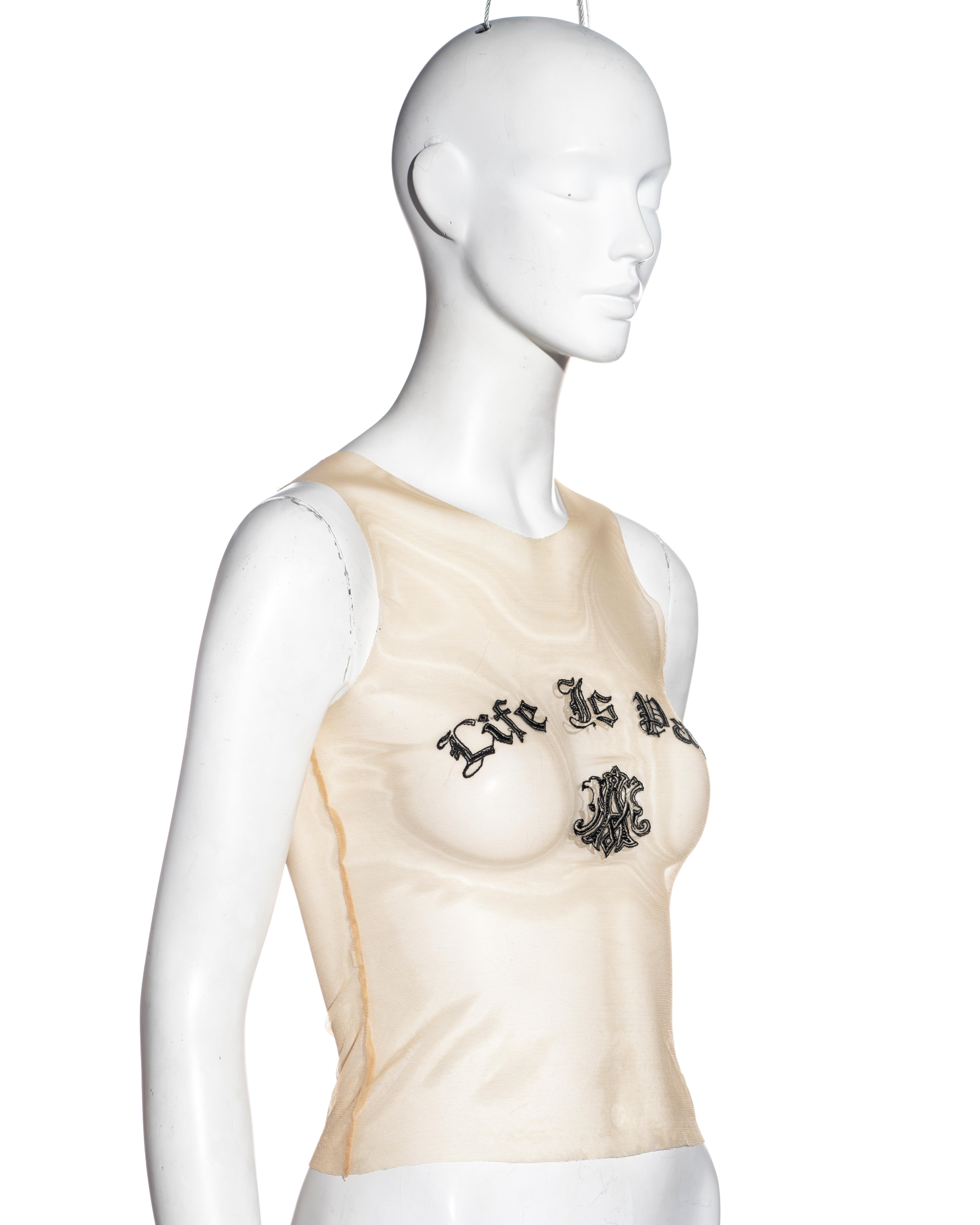 life is pain alexander mcqueen top