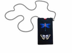 Alexander McQueen OBSESSION Leather Pouch Purse