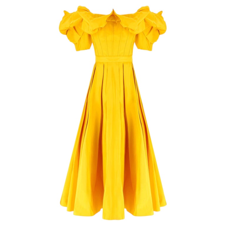 Alexander McQueen Off-The-Shoulder Boned Corset Midi Dress For Sale at 1stDibs Alexander McQueen Off-The-Shoulder Boned Corset Midi Dress For Sale at 1stDibs