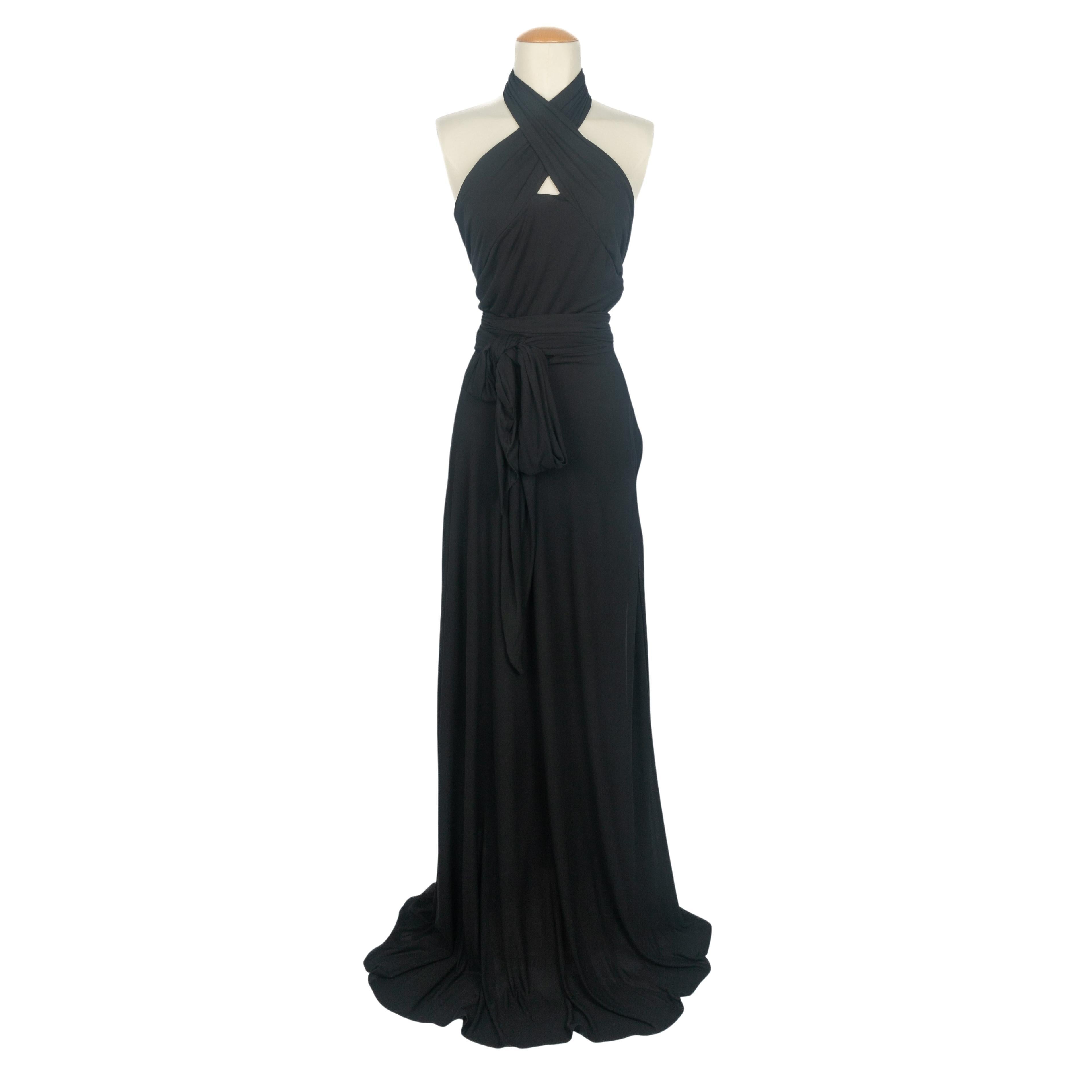 Alexander McQueen Kleid mit offener Rückenpartie