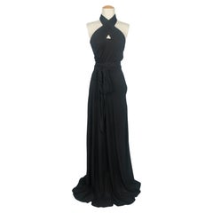 Alexander McQueen Kleid mit offener Rückenpartie
