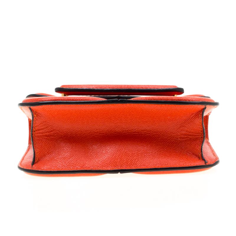 alexander mcqueen orange bag