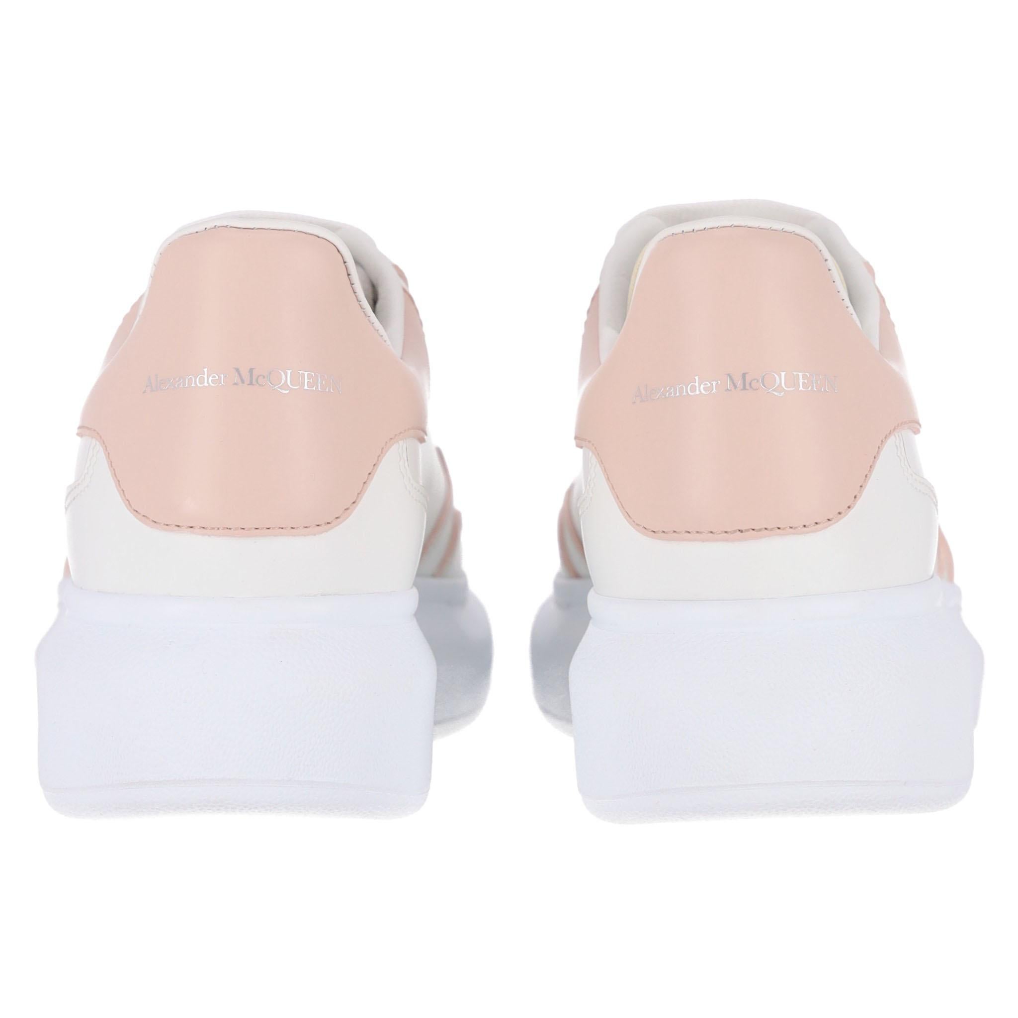 De las mujeres Alexander McQueen Zapatillas bajas oversize de piel en venta