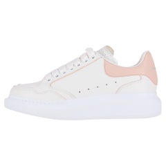 Alexander McQueen Oversized Low-Top Leather Sneakers