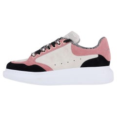 Alexander McQueen Oversized Low-Top Suede Sneakers