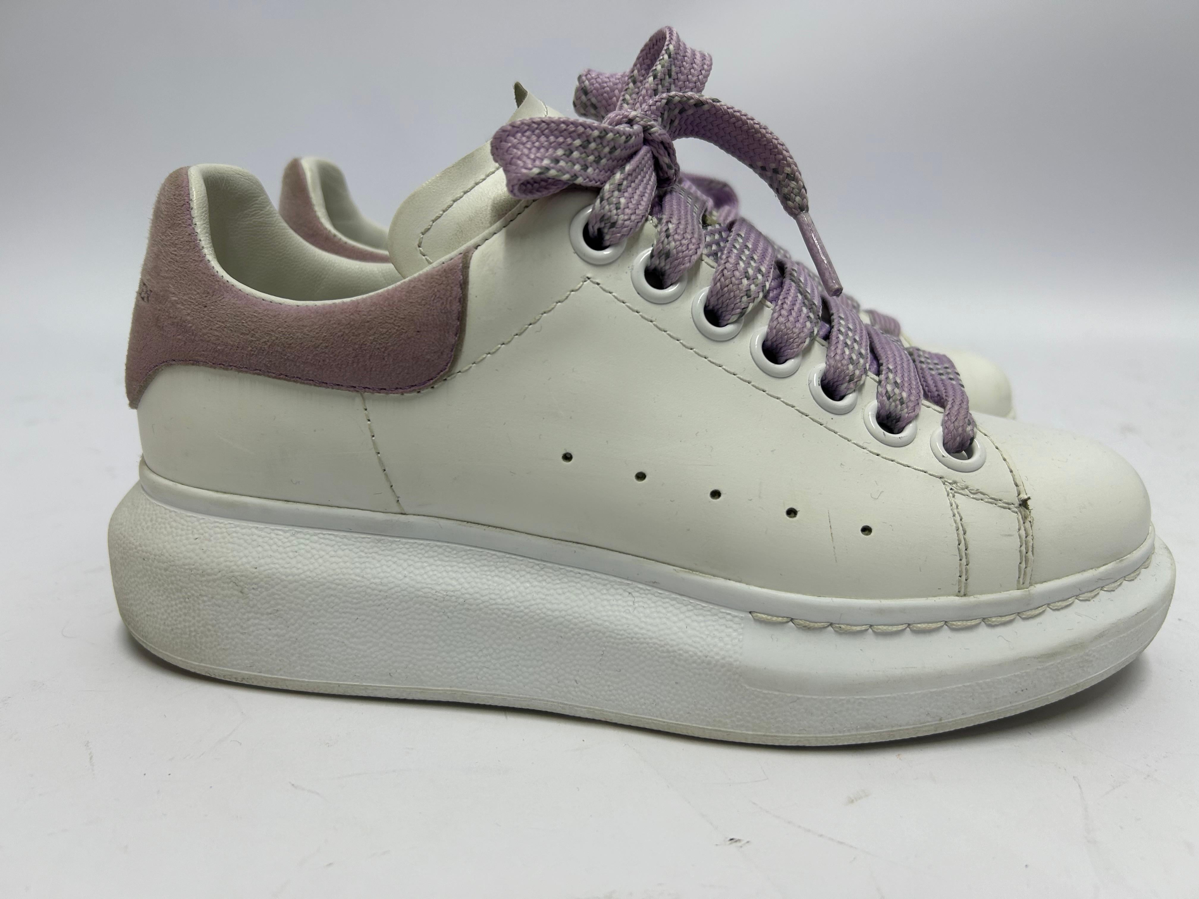 Alexander McQueen Oversized White Sneakers Size EU 35.5 10