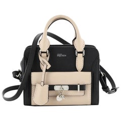 Alexander McQueen Padlock Zip Around Pocket Tote Leather Mini