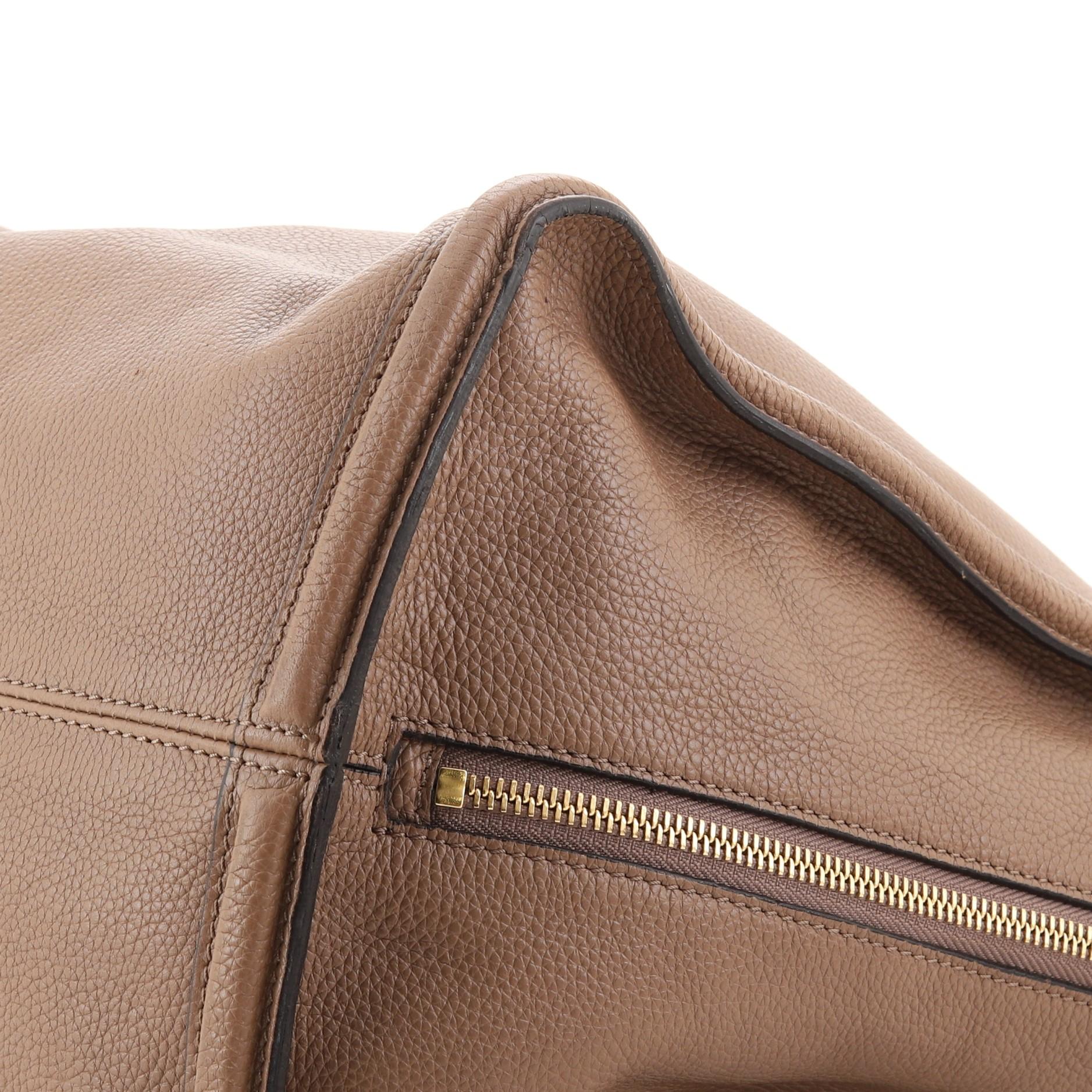 Alexander McQueen Padlock Zip Around Tote Leather Medium 2