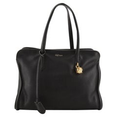 Alexander McQueen Padlock Zip Around Tote Leather Medium
