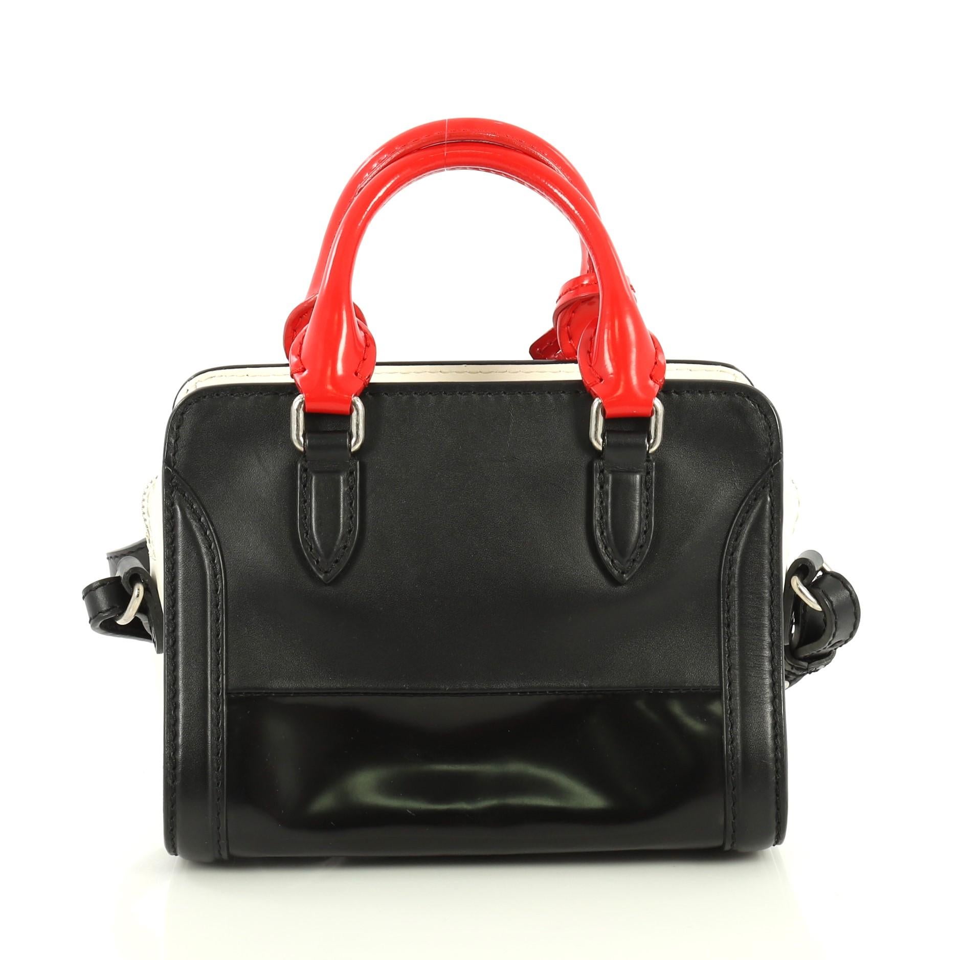 alexander mcqueen mini leather shopper