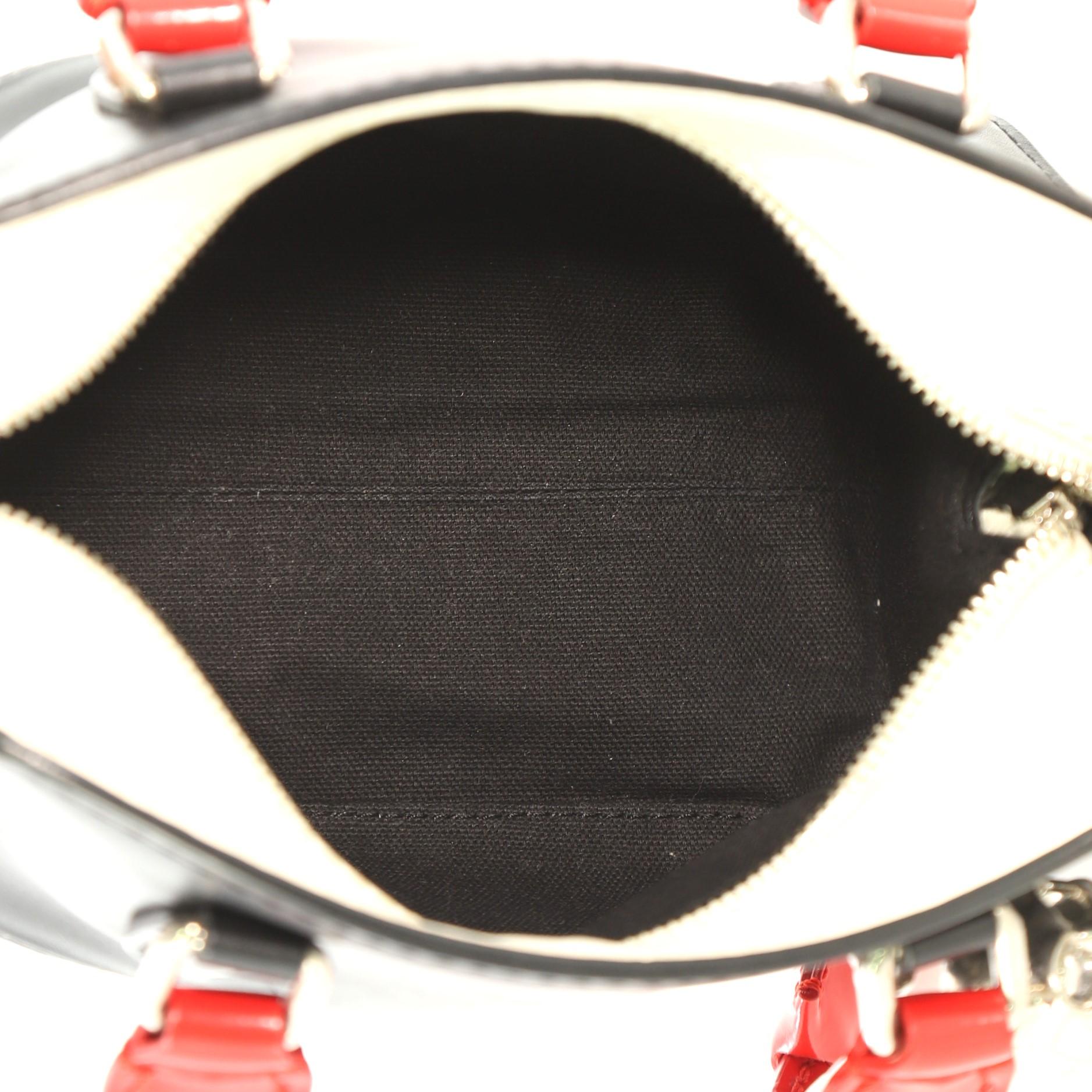 Alexander McQueen Padlock Zip Around Tote Leather Mini 2