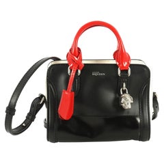 Alexander McQueen Padlock Zip Around Tote Leather Mini