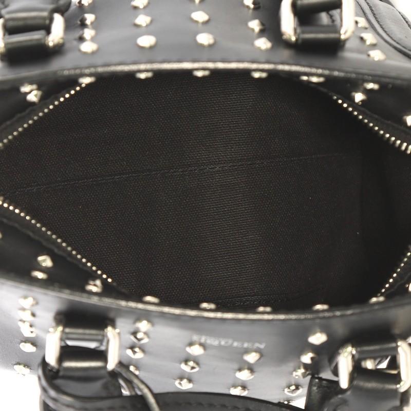 Women's or Men's Alexander McQueen Padlock Zip Around Tote Studded Leather Mini