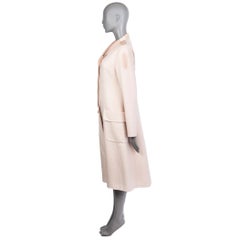 Alexander McQueen pale pink cashmere Coat Jacket 42