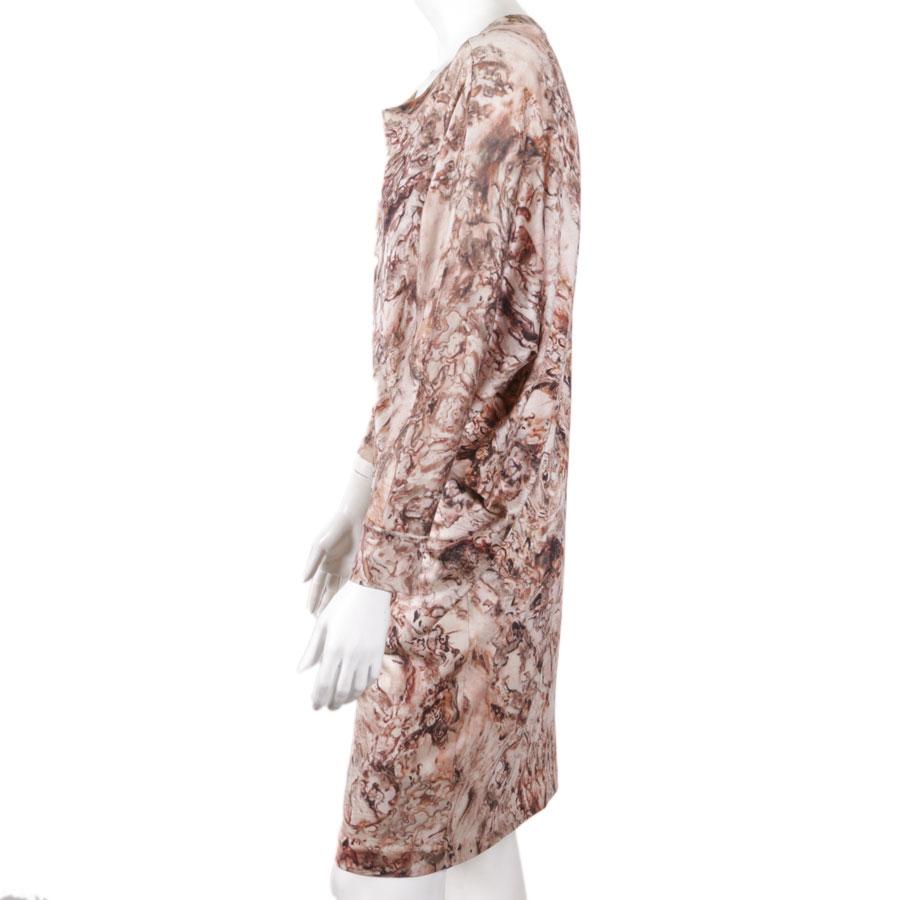 Brown Alexander McQueen Pink Dress Size 38 For Sale