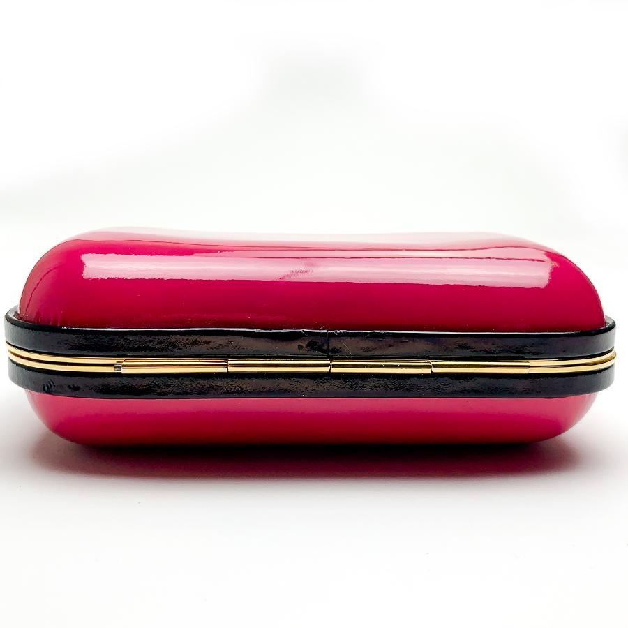 alexander mcqueen pink clutch