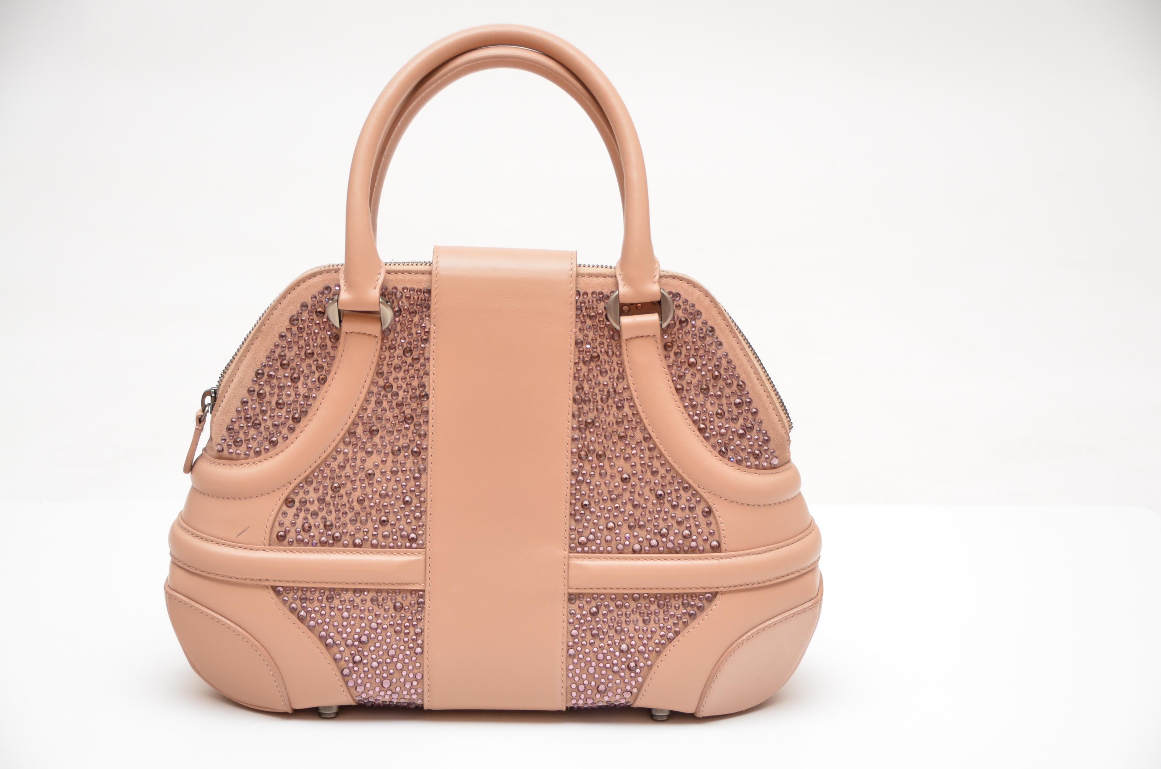 pink embellished bag