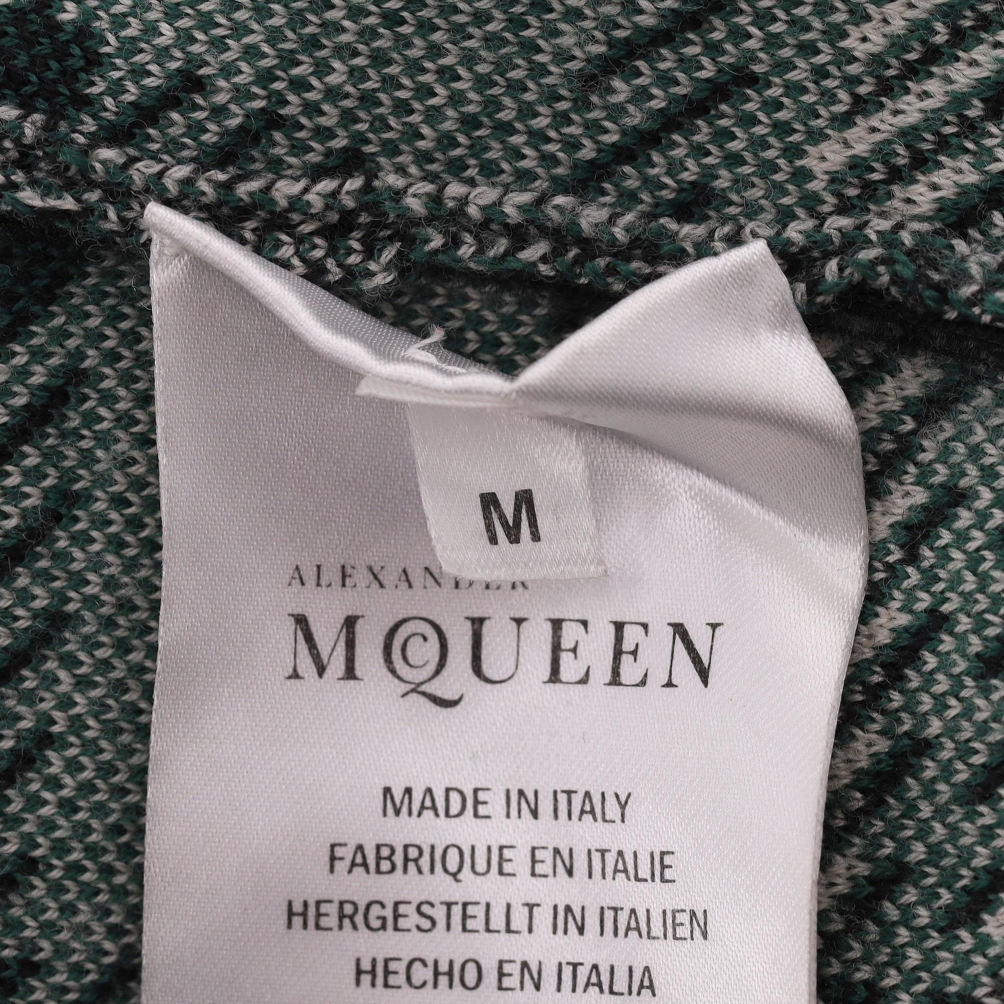 Alexander McQueen - Robe ajustée en laine à carreaux écossais en vente 2