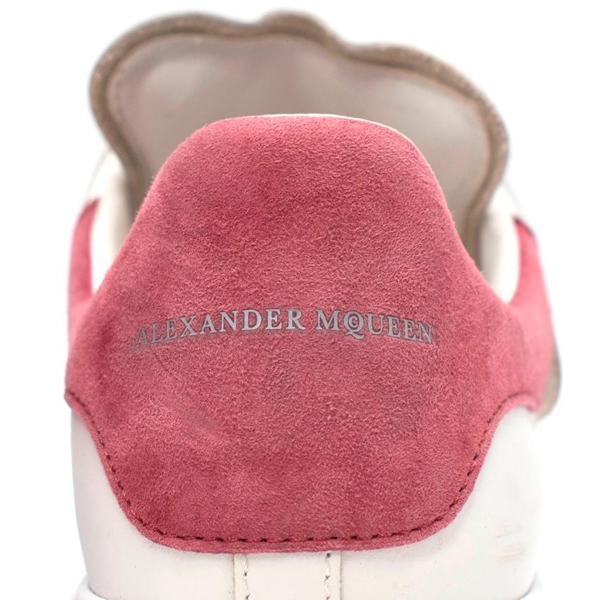 Alexander McQueen - Scarpe da ginnastica basse con suola a plateau e velcro In condizioni ottime in vendita a London, GB