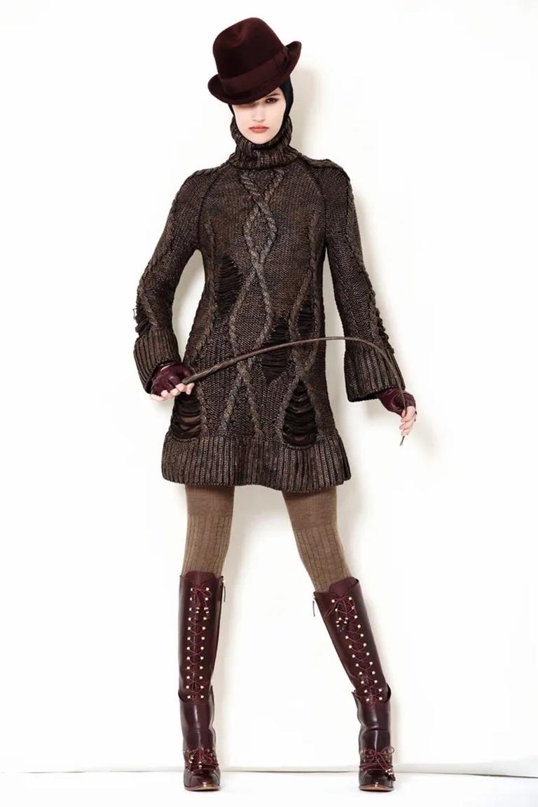 Alexander McQueen Pre Fall 2009 pull en maille Bon état - En vente à Athina, GR
