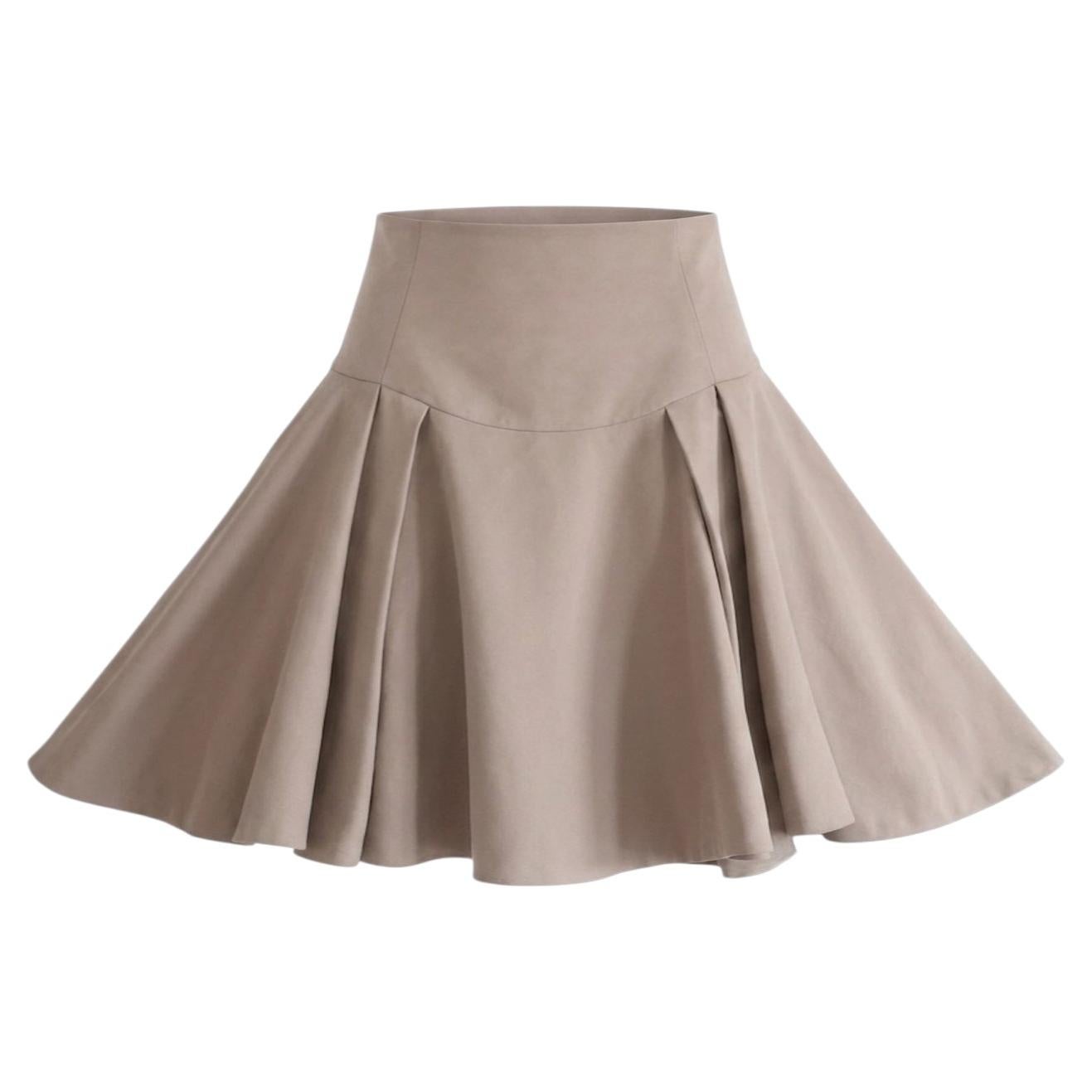 Gonna super svasata da donna Alexander McQueen Pre-Fall 2011 IT36/UK4