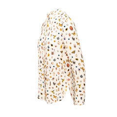 Alexander McQueen Printed Silk Shirt - '10s
