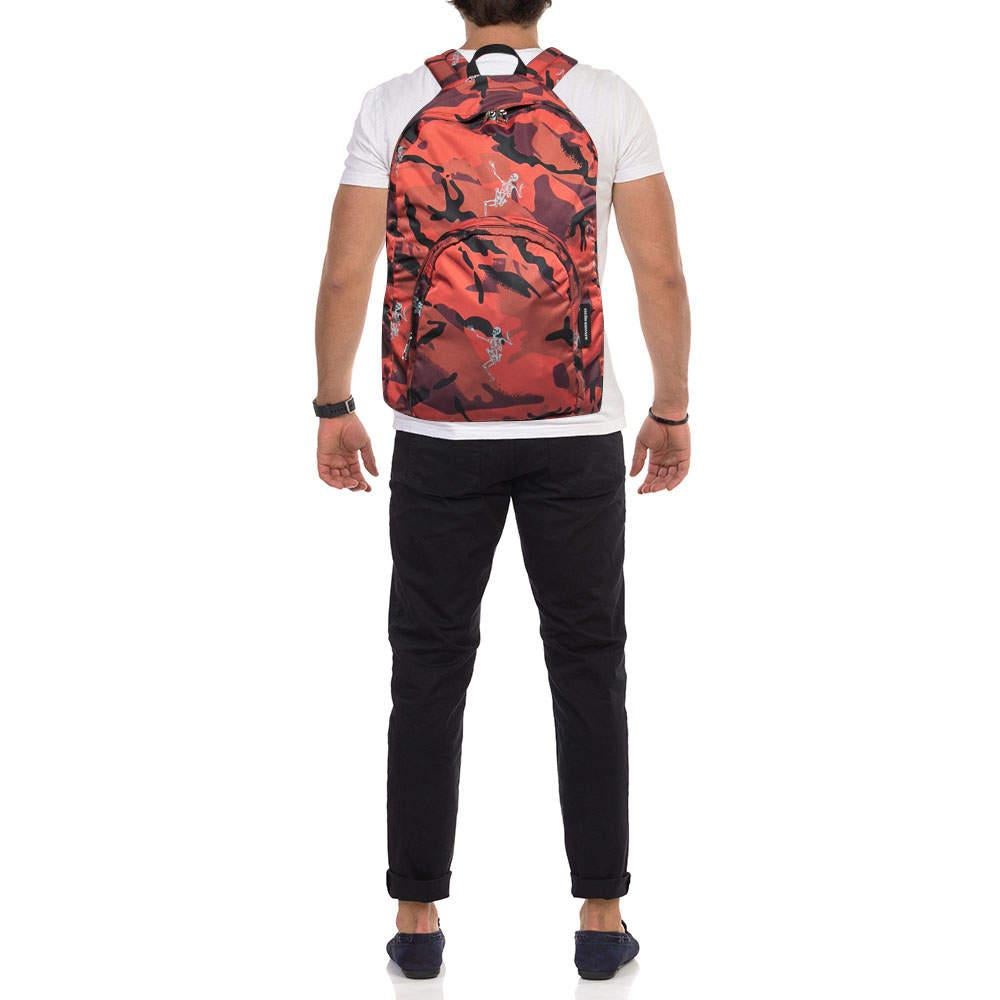red camo backpack