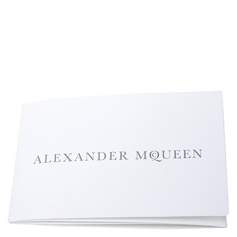 Alexander McQueen Red Crystal Embellished Leather Skull Knuckle Box Clutch 9