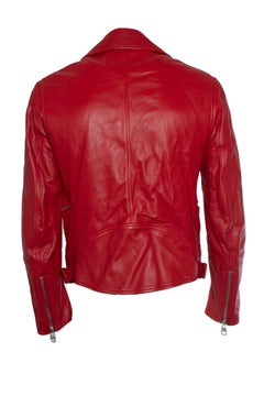 Alexander McQueen, Red leather biker jacket