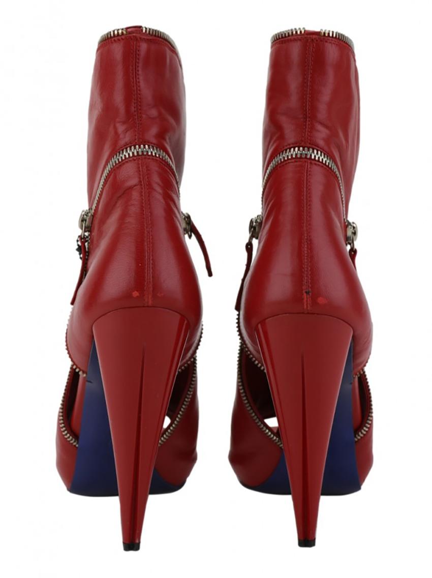 alexander mcqueen skull boots